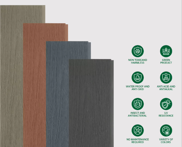 UV resistant composite fence UV resistant composite fence