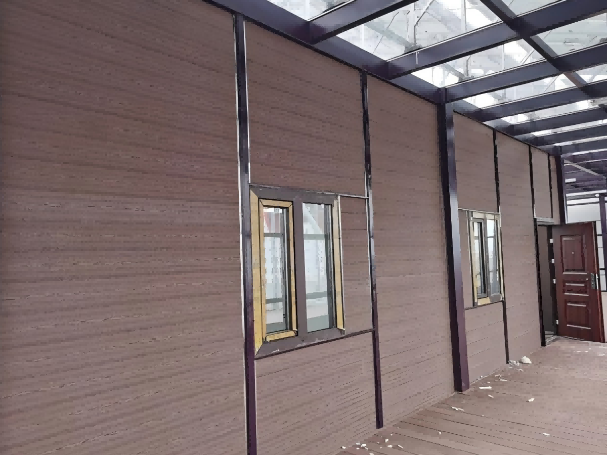 Wood plastic composite wall cladding Wood plastic composite wall cladding